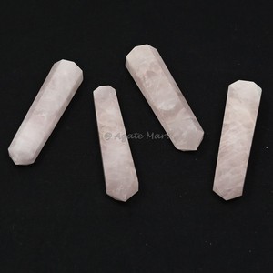 หินคริสตัลบำบัดธรรมชาติ larvikite จุดที่ถูกกำจัดแบบสองชั้น - Product Image 4