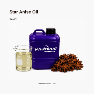 Aceite Esencial de Anís Estrellado 100% Puro Destilado al Vapor SA-001 para Aromaterapia Van Aroma - Product Image 1