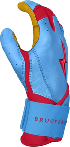 Gants de frappe de baseball de qualité supérieure, 100 % cuir Cabratta, logo et design personnalisés, qualité professionnelle, cuir pleine fleur premium. - Product Image 4