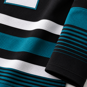 Custom Sublimated Printed Ice Hockey Jersey Mens <b>Lace</b> Stand <b>Collar</b> Team Uniform High Quality Breathable Front 3D Embroidery Wear - Product Image 5