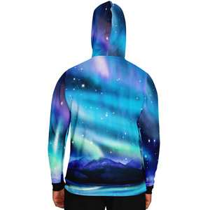 Sudadera con Capucha de Invierno para Hombre de Primera Calidad, Logotipo Personalizado en la Parte Delantera, Diseño de Bolsillo con Estampado por Sublimación, 100% Poliéster, Transpirable y de Secado Rápido - Product Image 2