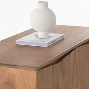 Buffet en bois à 2 portes Vandana Falcon Vista avec rangement élégant pour les intérieurs de maisons modernes - Product Image 3