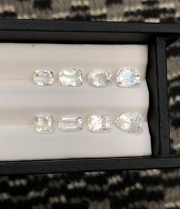 <b>Rainbow</b> Moonstone Faceted Lot Natural VVS Flashy Loose Gemstone Parcel For Jewelry Making Wholesale - Product Image 5