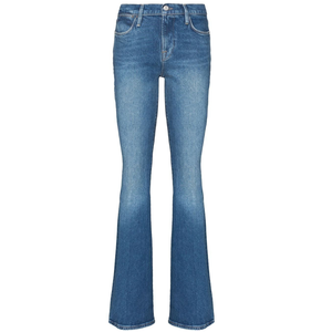 Jeans en denim extensible de haute qualité pour femmes, taille basse, coupe skinny, respirant, 100% coton, streetwear, broderie, écologique - Product Image 4