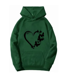 Sweat-shirts à capuche pour hommes en molleton épais avec cordon de serrage, en coton, coupe oversize, personnalisables avec logo - Product Image 5