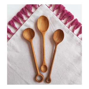 Wooden Measuring Spoon Set <b>Coffee</b> Tea Spice <b>Scoop</b> Eco-Friendly Dishwasher Safe Non-Toxic Adjustable Capacity Kitchen Accessories - Product Image 4