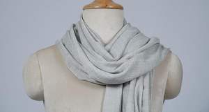 Écharpe en cachemire VIC, pashmina uni, douce, couleur unie, 70x200 cm, luxueuse, légère, respirante, pour l'hiver - Product Image 6