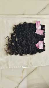 Extensiones de Cabello Humano Natural Rizado de 26 Pulgadas, Alineación de Cutícula, Doble Trama, Sin Procesar, Cabello Humano de Templo Indio, Cabello Jerry - Product Image 3