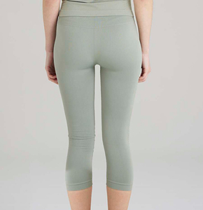 Top Selling Premium Quality Solid Mid Legging Women-Sports Fitness Gym Wear Yoga Workout Breathable Eco-Friendly Anti-Bacterial - Product Image 6