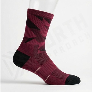 Women Tight <b>Compression</b> Polyester Nylon <b>Running</b> <b>Socks</b> Athletic Sports Support Breathable Moisture Wicking Pro Customized Color - Product Image 3