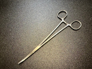 Ruya Surgical Stainless Steel DeBakey-Collier Artery Forceps 8 Inch Curved Serrated Jaws Hemostasis Manual Instrument CE - Product Image 1