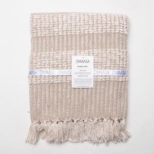 ผ้าห่มโยนผ้าฝ้ายและผ้าทอเนื้อนุ่มพิเศษสุดหรูใหม่สำหรับตกแต่งบ้าน - Product Image 6