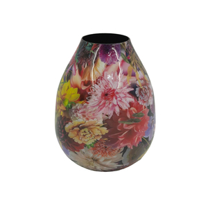 Ensemble de 3 pots de fleurs de luxe au design élégant, autocollants émaillés, grand pot à fleurs, écologique, durable, décoration de jardin à domicile, personnalisable - Product Image 3