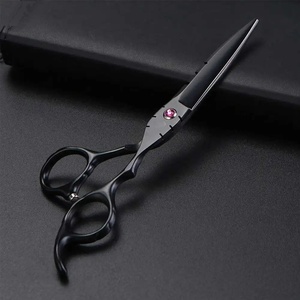 Tijeras Profesionales para Adelgazar el Cabello, Acero Inoxidable 4Cr13, 28 Dientes, Punta Afilada, para Diestros, Mango Largo, Duraderas, para Salones de Belleza - Product Image 5