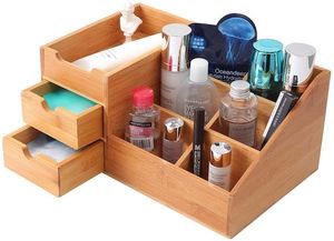 Organizador de Maquillaje de Madera Hecho a Mano – Caja de Almacenamiento de Calidad Premium |   Pedidos al por Mayor - Product Image 2