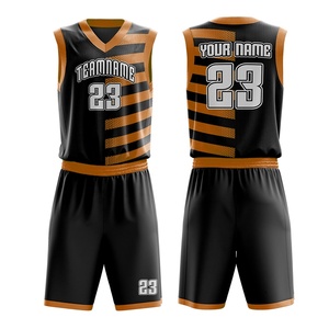 Ensemble de maillots de basket sans manches personnalisés noir et bleu, nom de l'équipe sublimé, 23, uniforme en mesh respirant pour adultes - Product Image 6