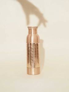 Wholesale Pure Copper Reusable Water <b>Bottle</b> for Corporate Branding Customizable Capacity & Classic Style-Bulk Orders Available - Product Image 1