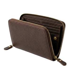 Women <b>Wallet</b> Luxury PU Leather <b>RFID</b> <b>Blocking</b> Zipper Clutch Card Holder Large Capacity Purse for Fashion Retail - Product Image 5
