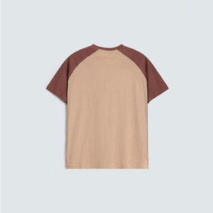 เสื้อยืดคอกลมผู้ชายผ้าแคนวาส ระบายอากาศ แห้งเร็ว ไซส์ใหญ่ ความยาวปกติ แขนสั้น สีพื้น ราคาส่งถูก - Product Image 3