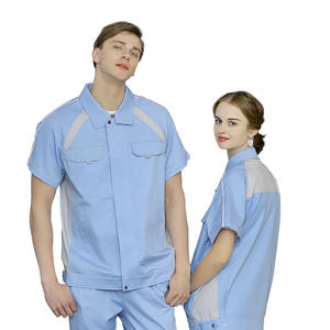 Uniforme de Trabajo para Ingenieros, Unisex, Transpirable, de Poliéster, Manga Corta, para Fábrica y Construcción, Venta al Por Mayor - Product Image 5