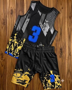 Conjunto de Uniforme de Baloncesto Sublimado Personalizado en Blanco y Azul, Uniforme de Baloncesto Transpirable para Hombre, Ropa de Entrenamiento Deportiva Personalizada - Product Image 2
