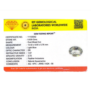 Premium 4.15 Carat Natural Sky Blue Aquamarine Oval Cabochon Loose Gemstone for Fine Jewelry - Product Image 4