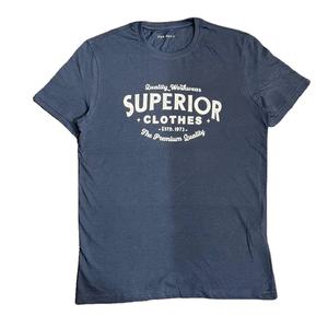 T-shirts pour hommes en coton 100% tricoté, teint en fil, col rond, grandes tailles, respirants et à séchage rapide, vente en gros - Product Image 3