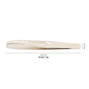 Pinzas Antiestáticas de Punta Recta de Acero Inoxidable BAFA SURGICAL INSTRUMENTS BSI-ET-364 para Maquillaje de Precisión de Cejas - Product Image 2