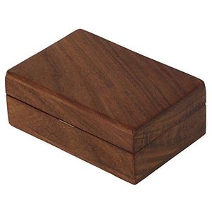 Caja de Joyería de Madera Multifuncional con Forma Personalizada, Acabado Pulido y Pintado para Decoración del Hogar - Product Image 1