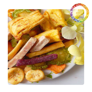 Crispy Baked Low-Fat Mixed Fruits and <b>Vegetables</b> Healthy Vegan Snack Wholesale Factory Direct Vietnam - Product Image 6