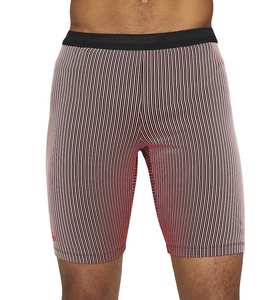 High waist solid color <b>shorts</b> Men's sporty <b>shorts</b> Spandex <b>polyester</b> <b>shorts</b> Quick dry breathable <b>shorts</b> - Product Image 4