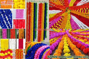 ดอกดาวเรืองประดิษฐ์,ทำด้วยมือสำหรับตกแต่งพิธีตกแต่ง - Product Image 3