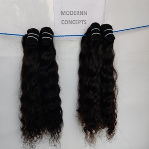 Mejor Precio, Cabello Humano Indio 100% Natural en Paquetes, Estilos Rizados y Ondulados Disponibles, Proveedor de Cabello Humano - Product Image 5