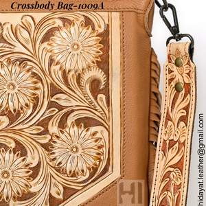 Sac à main de luxe pour femme en cuir de vachette de qualité supérieure, fait main, avec franges en poils naturels et sacs détachables - Product Image 4