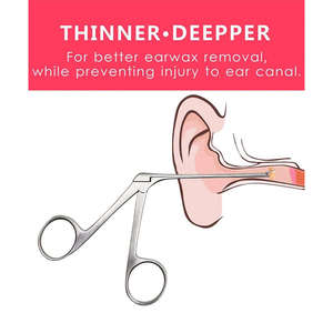 OEM Customized Micro Ear Forceps Stainless Steel High Precision Manual High <b>Temperature</b> Sterilizable ENT Surgical <b>Instrument</b> CE - Product Image 4