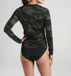 Rashguards de Compresión para Mujer, para Natación, MMA, Jiu Jitsu, Bjj, Entrenamiento, Rashguard Sublimado con Estampado de Camuflaje - Product Image 3