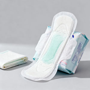 Serviettes hygiéniques antibactériennes les plus vendues avec ailettes, cœur ultra-absorbant, contrôle des odeurs pour une protection hygiénique tout au long de la journée, en promotion - Product Image 1