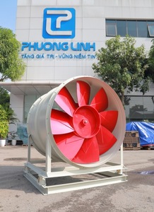 Ventilateur axial à entraînement direct PLG, haute résistance énergétique, acier SS400, 400-1500mm, personnalisable, APL-8-14D, directement de l'usine au Vietnam - Product Image 2