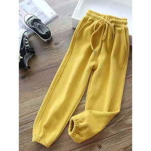 Women's Winter Warm Fleece Leggings Fashion Casual Solid Red XL Soild Size Plus Size Long Thick Trousers - Product Image 5