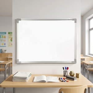 Tableau blanc magnétique effaçable à sec pour la planification des cours et les notes d'enseignant - Product Image 1