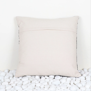Hand Loom Woven Black and <b>White</b> Textured Boho <b>Cushion</b> Cover Handmade Decorative Pillow Case for Sofa Bedroom Living Room Home De - Product Image 4