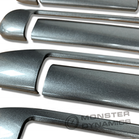 Penutup Pegangan Pintu Penutup Luar Dekorasi Jenis OEM Warna Abu-abu Gelap untuk Nissan Patrol Y61 Super Safari Vtec 1997-2022