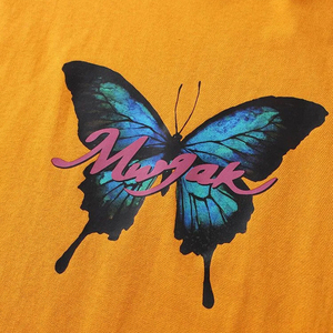 ผ้าคุณภาพสูง บริการ OEM ผู้ผลิตเสื้อยืดทรงปกติ คอกลม ผ้าฝ้าย 100% เสื้อผ้าผู้ชายสไตล์สตรีทแวร์ พิมพ์โลโก้ตามสั่ง - Product Image 6