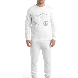 Nuevos conjuntos deportivos de moda para hombre con pedrería, ropa informal para un estilo cómodo para el día a día. - Product Image 1