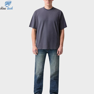 High Quality Blank Cotton StreetWear Tshirt Oversized Drop Shoulder <b>T</b>-<b>shirt</b> Custom Print logo HeavyWeight <b>White</b> <b>T</b> <b>Shirt</b> for Men - Product Image 4