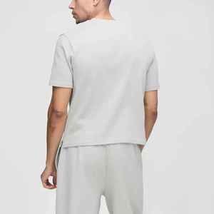 Camiseta de Hombre de Gran Tamaño y Corte Holgado de la Mejor Calidad, 200g, 100% Algodón, Impresión Digital Personalizada con Logotipo, Venta al Por Mayor, Estilo Hip Hop - Product Image 6