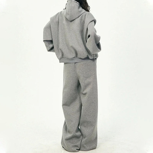 Survêtement léger en coton pour homme, grande taille, écologique, modèle OEM 2026 - Product Image 1