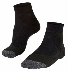 Chaussettes noires pour hommes de marque personnalisée, respirantes, écologiques, en coton tricoté, couleur unie, pour la course et le sport, épaisses, pour l'été, pour adultes - Product Image 1