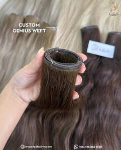 Colored <b>Hair</b> Genius Weft <b>Hair</b> Extensions Human <b>Hair</b> Virgin <b>Hair</b> Double Drawn Straight <b>Hair</b> <b>Strands</b> Vietnamese Raw <b>hair</b> Raw <b>hair</b> - Product Image 5
