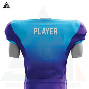 High Quality Custom Made Plus Size American Football Uniform Breathable <b>Best</b> Selling <b>Men's</b> Customized Fabric - Product Image 3